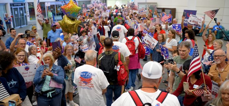 Space Coast Honor Flight Welcome Home