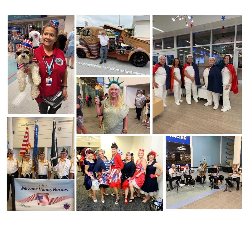 Collage of Welcome Home Community Groups